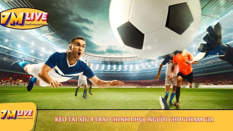 Kèo Tài Xỉu 4 trái chinh phục người chơi tham gia