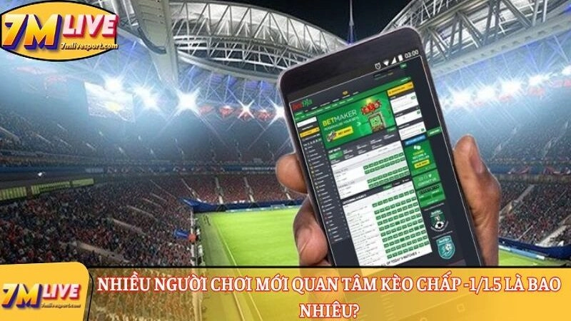 quan tâm kèo chấp -1/1.5 là bao nhiêu?